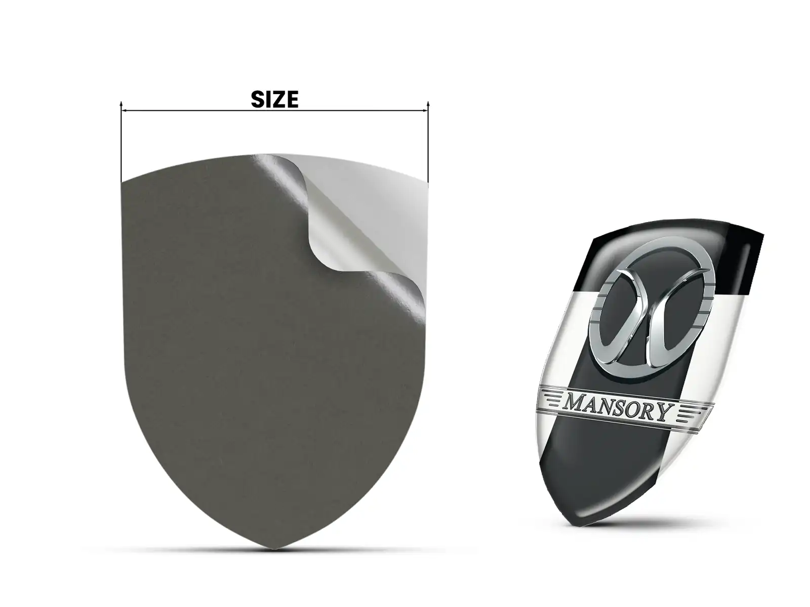 Mansory Logosticker Business Anpassbar Robust